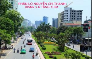 BÁN NHÀ PHÂN LÔ - NGUYỄN CHÍ THANH 105m² 6 TẦNG, MẶT TIỀN 5m, Ô TÔ, TM, KD  - GIÁ 27.8 tỷ